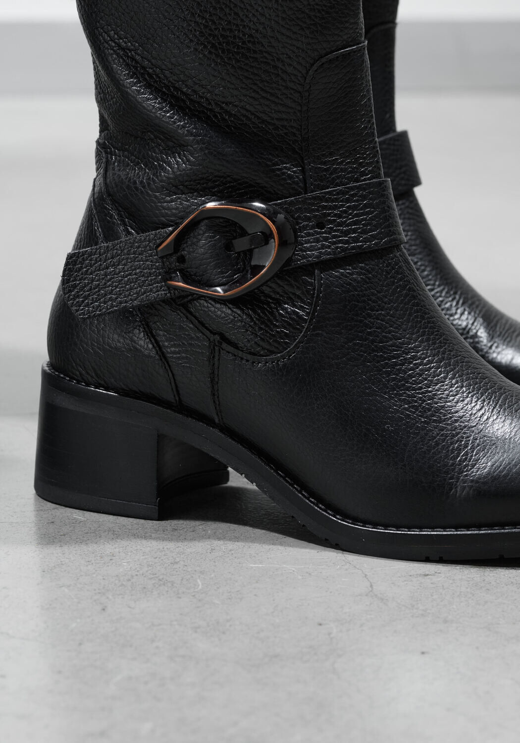 Zwarte PIEDI NUDI Enkellaarsjes SELVA 17.01 1 - large