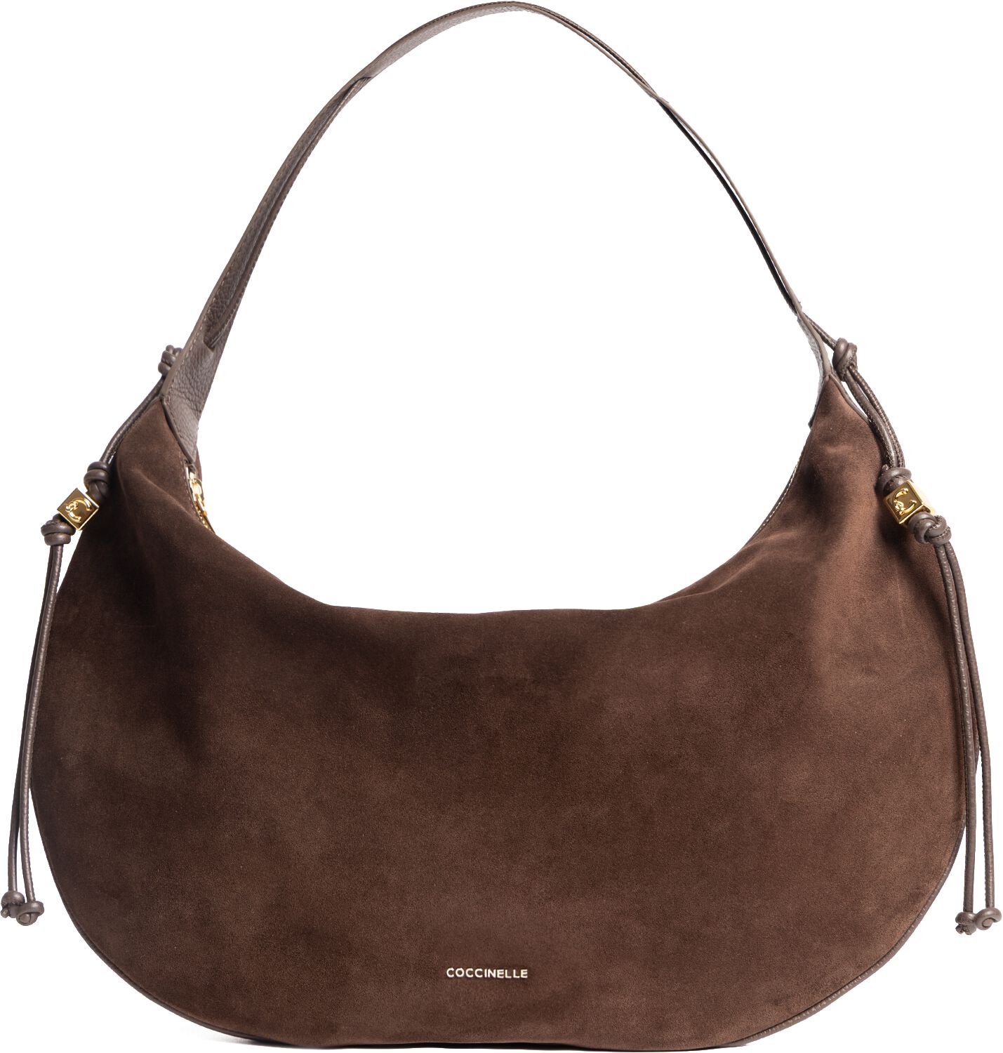 Coccinelle Coccinelle Schoudertas Dames Thess, Kleur: Bruin