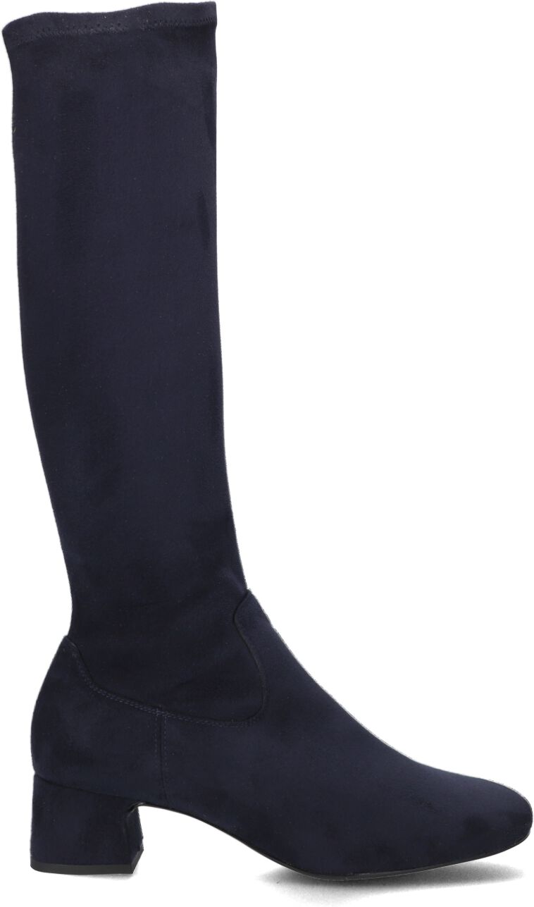 Unisa Hoge Laarzen Dames Lapes, Maat: 41, Materiaal: Suèdelook, Kleur: Blauw