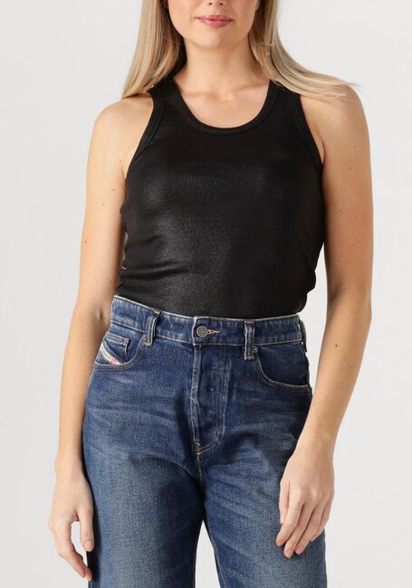 Zwarte SUMMUM T-shirt RIB TANKTOP COTTON RIB - large