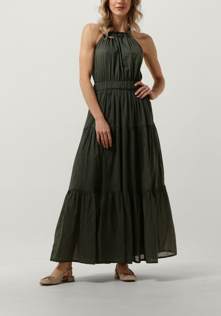Groene NEMA Maxi jurk N043 - large