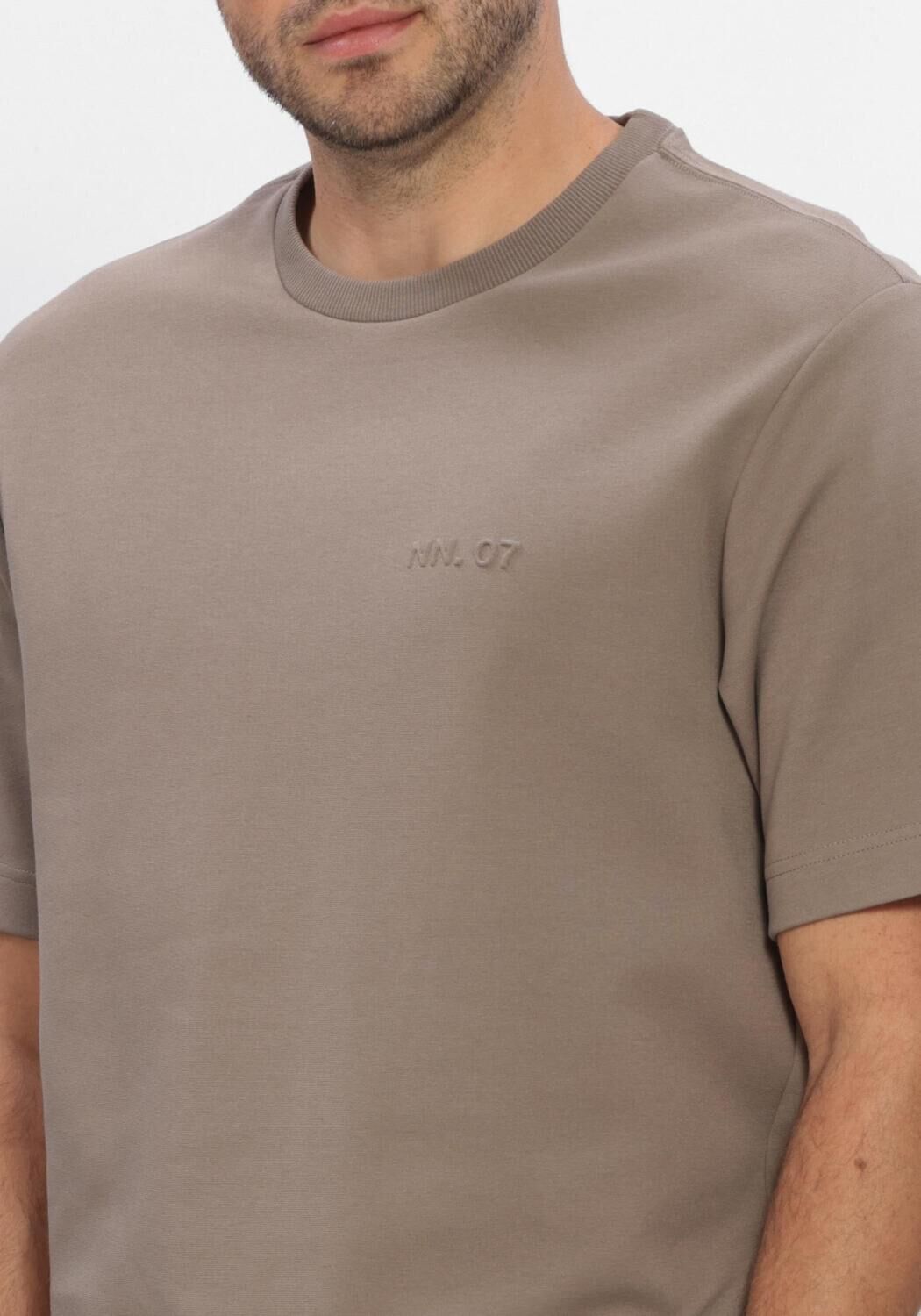 Beige NN.07 T-shirt NAT SS LOGO TEE 3457 - large