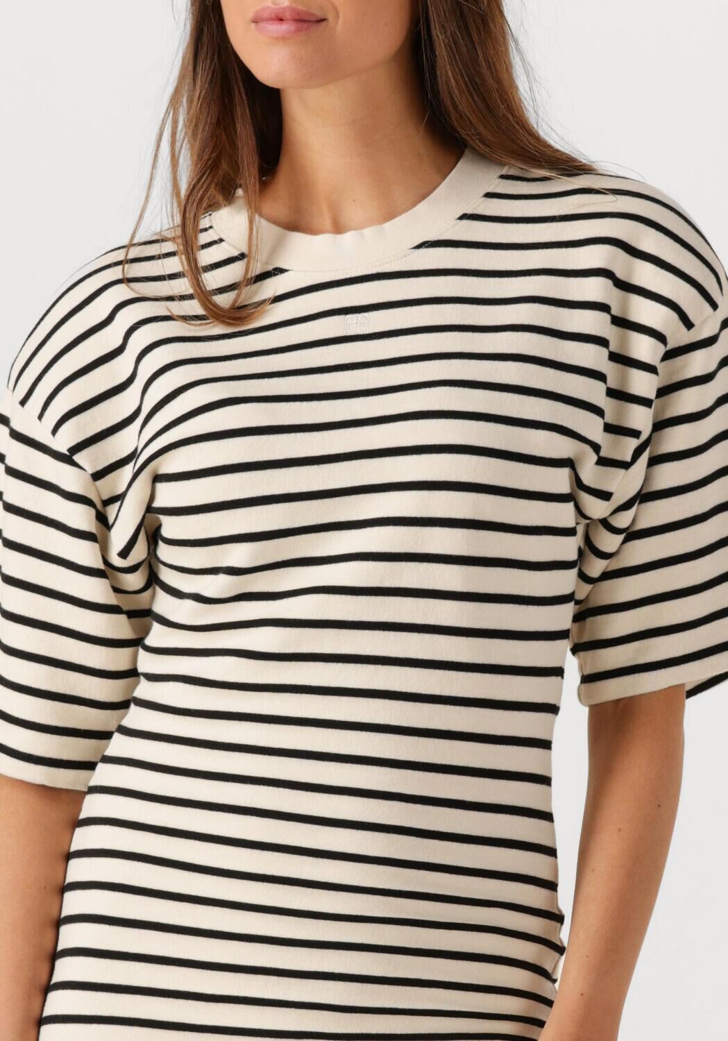 Ecru ANINE BING Mini jurk MONA DRESS - large