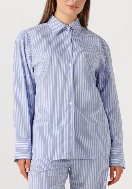 Blauwe SECOND FEMALE Blouses TENBY AJUSTABLE SHIRT - large