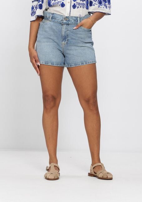 Blauwe DANTE6 Shorts DRIFT BELTED DENIM SHORTS - large