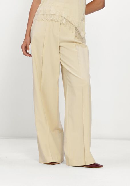 Ecru LUISA CERANO Wijde broek CANVAS-WIDELEG-PANTS - large