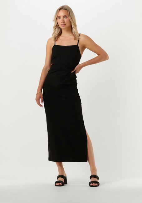Zwarte GESTUZ Midi jurk BLINAGZ DRESS - large
