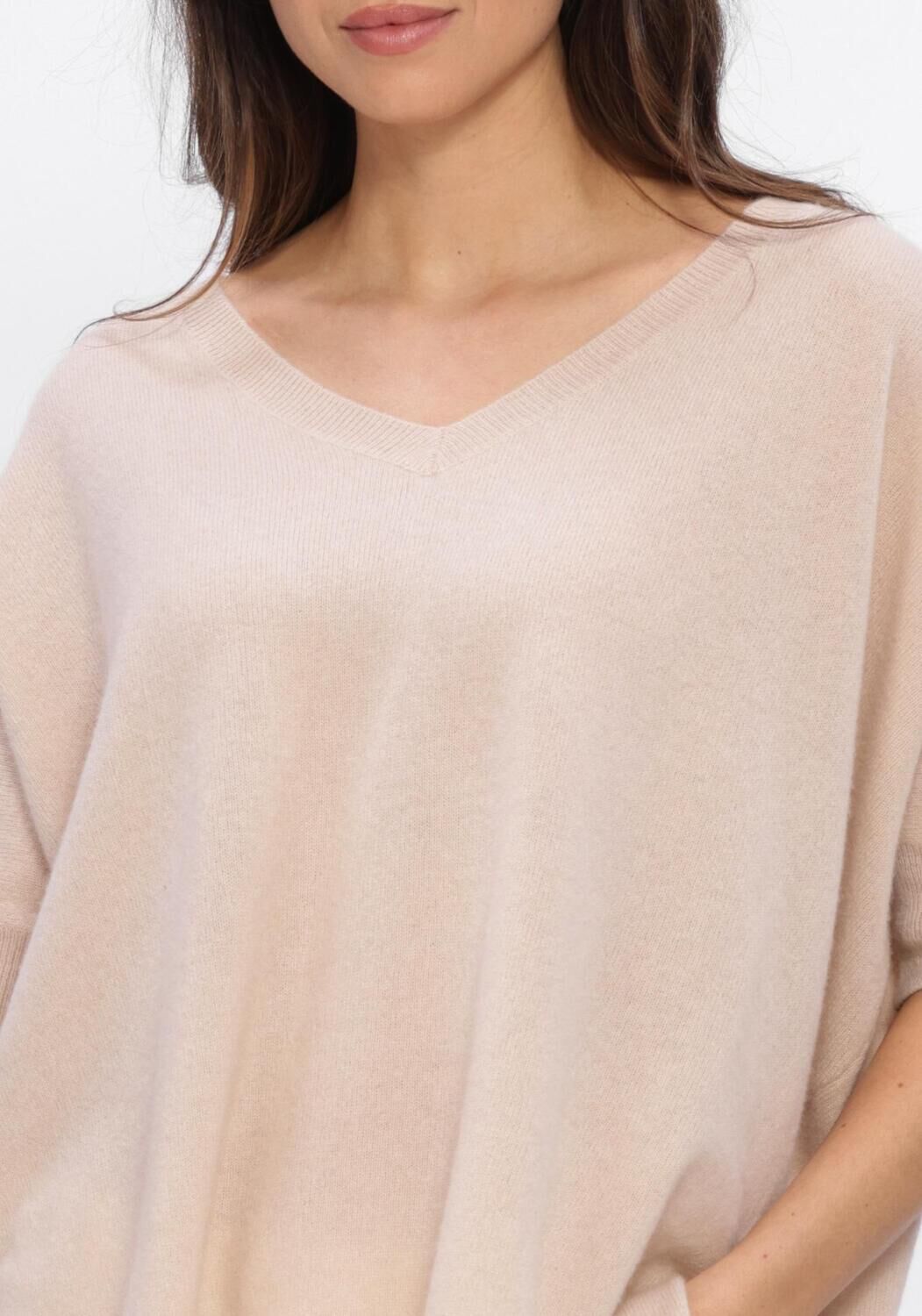 Beige ABSOLUT CASHMERE Trui KATE - large
