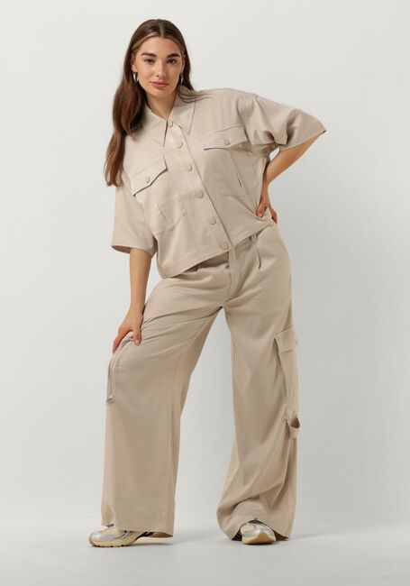Beige COPENHAGEN MUSE Blouses CMVIANNA-SHIRT - large