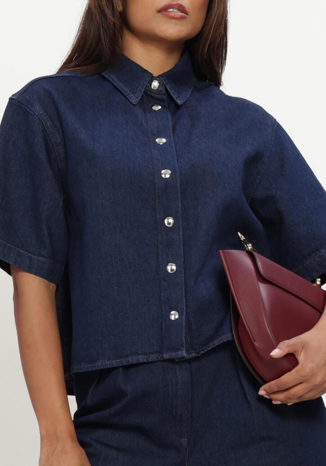 Donkerblauwe ANINE BING Blouses LINCOLN SHIRT - large
