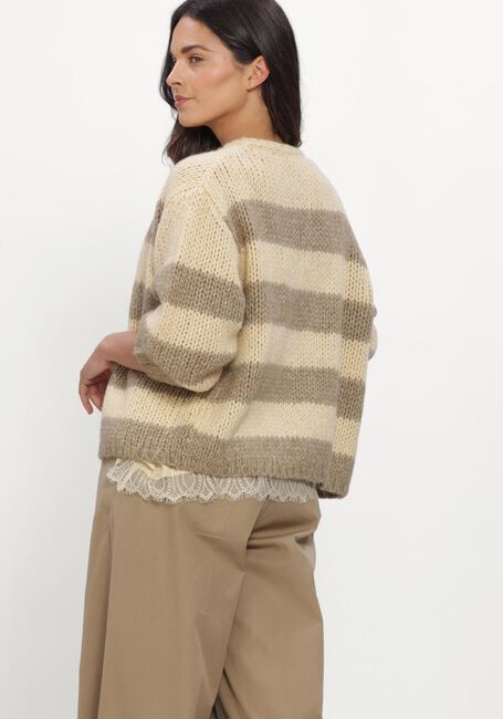 Creme LUISA CERANO Trui STRICKJACKE - large