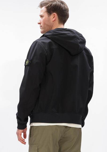 Zwarte STONE ISLAND Jack SHORT PARKA S0A22 - large