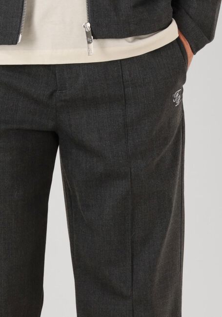 Grijze FILLING PIECES Chino COACH PANTS TWILL WOOL - large