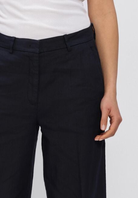 Donkerblauwe CAMBIO Wijde broek MIRA - large
