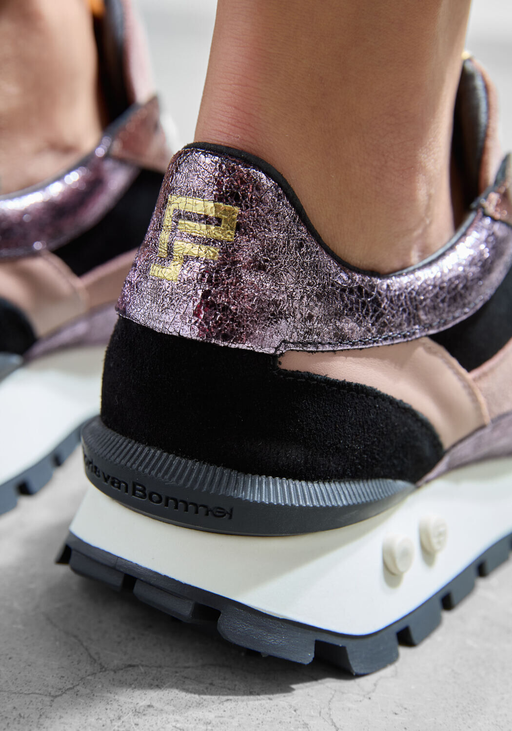 Roze FLORIS VAN BOMMEL Lage sneakers BLOKKI 04.01 - large