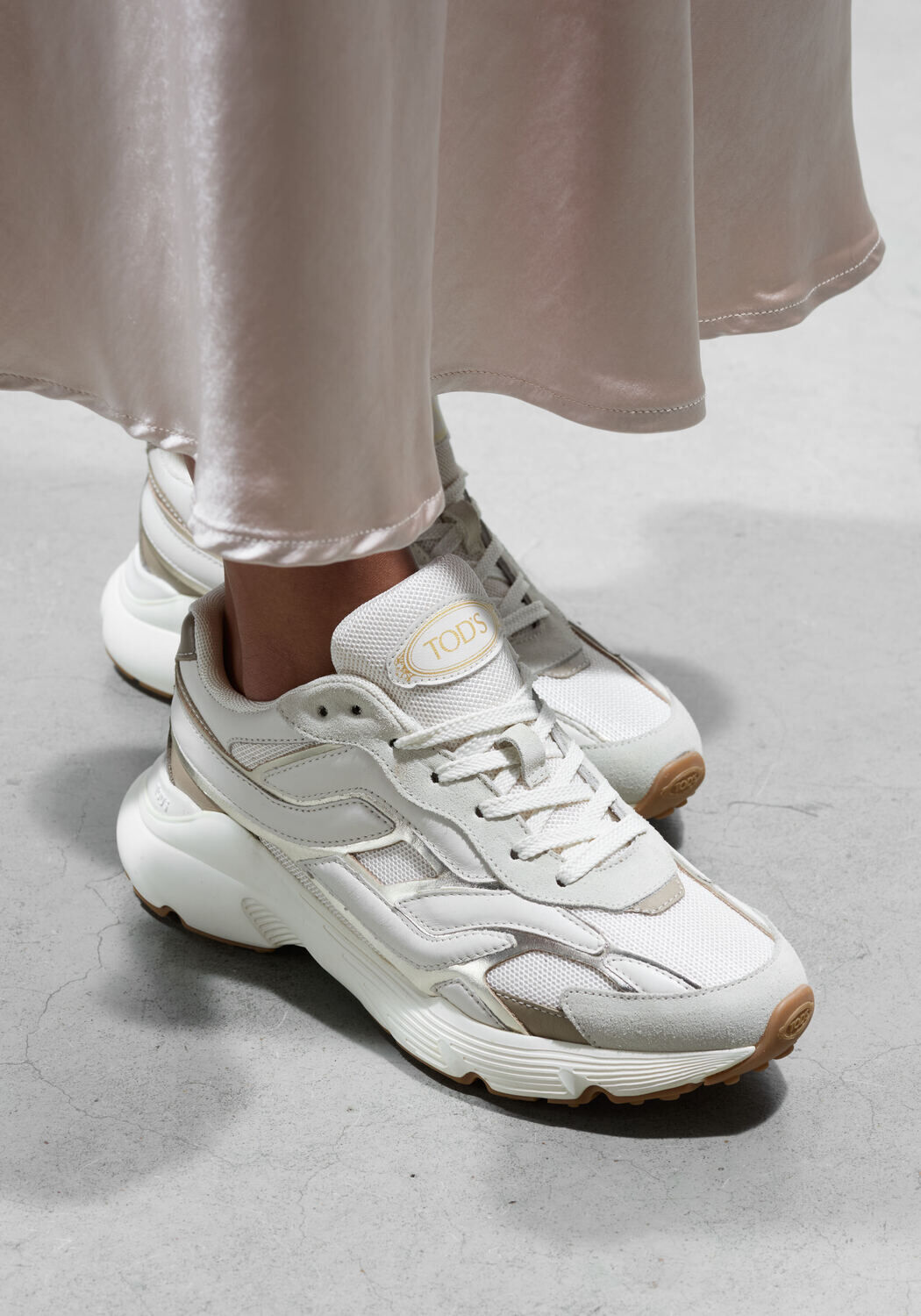Beige TOD'S Lage sneakers XXW54C0IC50 - medium