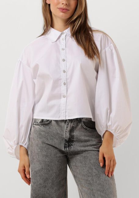 Witte CO'COUTURE Blouses COTTON CRISP CHRISTEL SHIRT - large