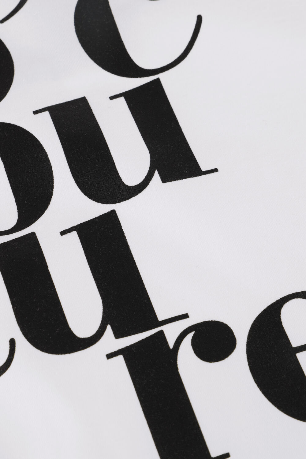 Witte CO'COUTURE T-shirt COCOUTURE BOX TEE - large