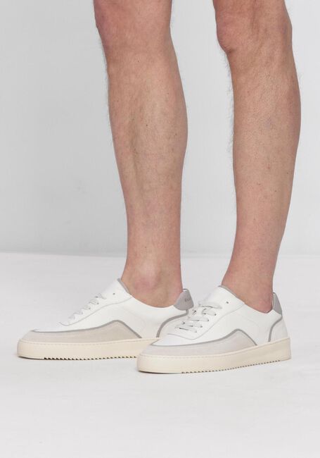 Witte FILLING PIECES Lage sneakers MONDO STACK NAPPA - large