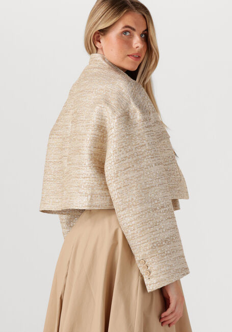 Gouden DOROTHEE SCHUMACHER Jack SHINY COOLNESS JACKET - large