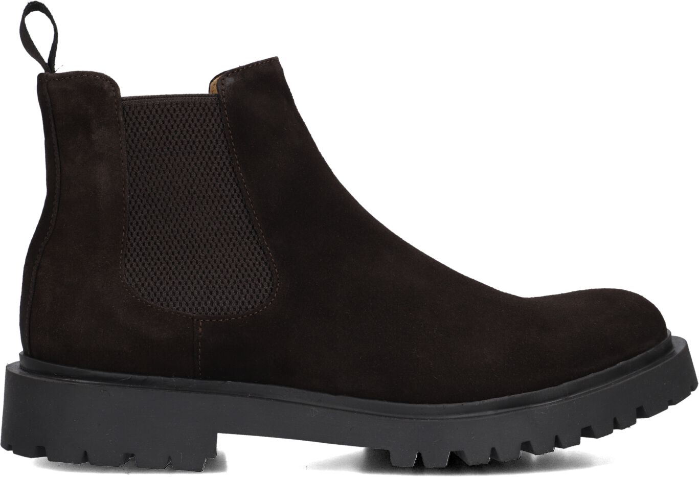 Stefano Lauran Chelsea Boots Heren 7327, Maat: 45, Materiaal: Suède, Kleur: Bruin