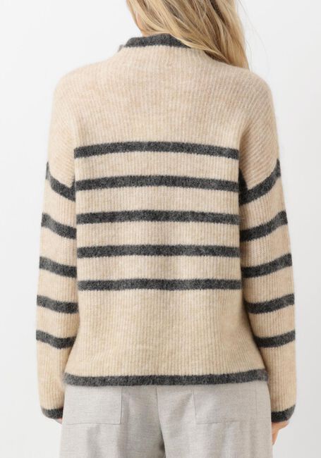 Zand SECOND FEMALE Trui OVALIS KNIT T-NECK - large