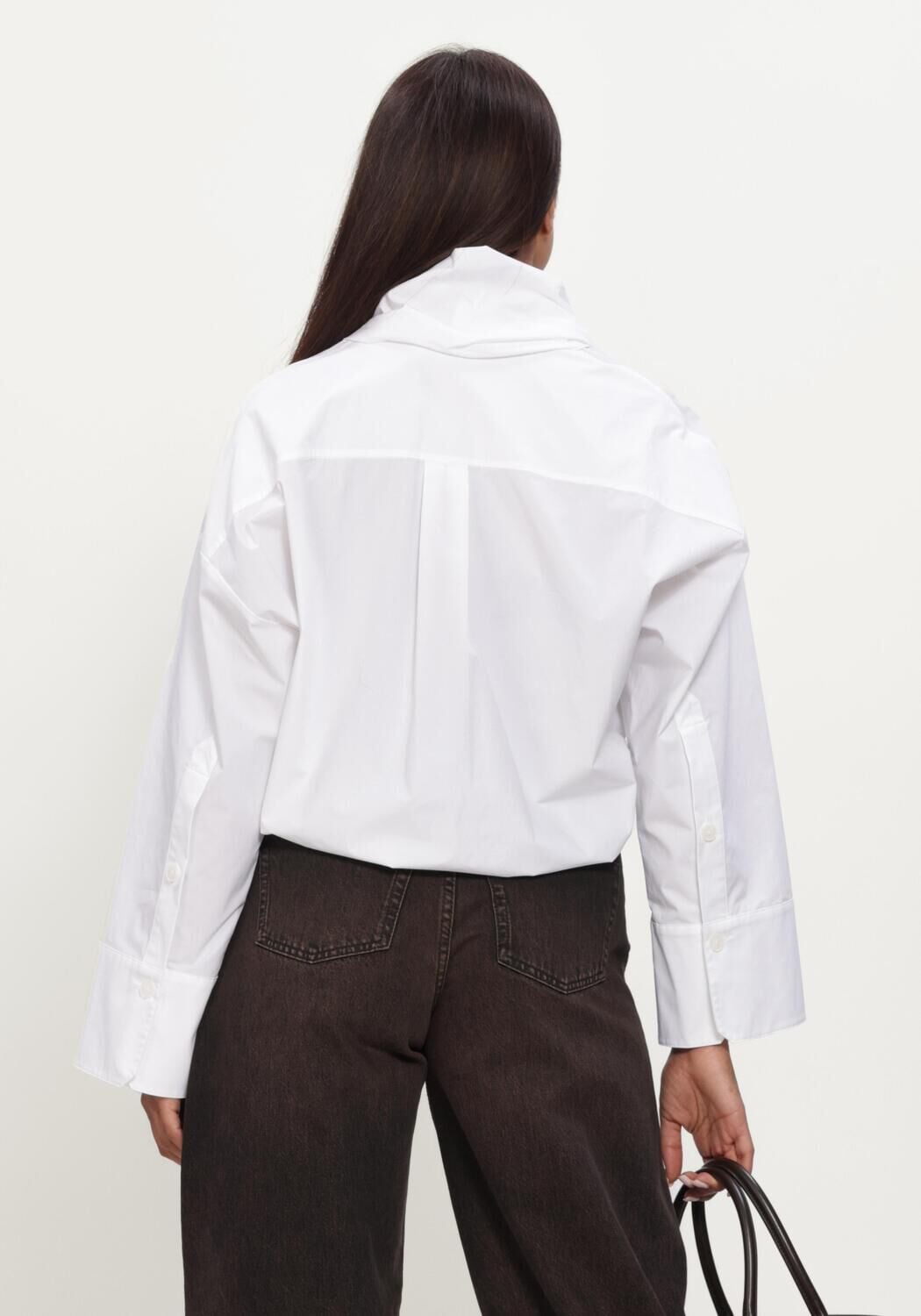 Witte DOROTHEE SCHUMACHER Blouses POPLIN POWER BLOUSE - large