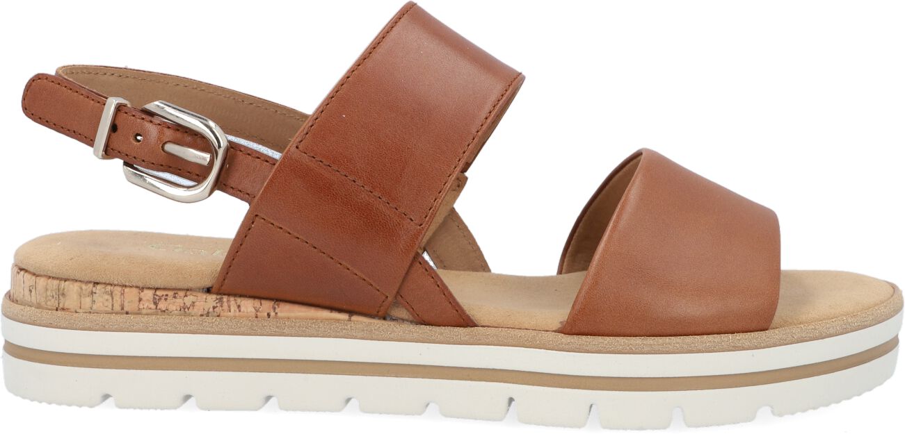 Gabor Sandalen
Dames 774.1, Maat: 38, Materiaal: Leer, Kleur: Cognac