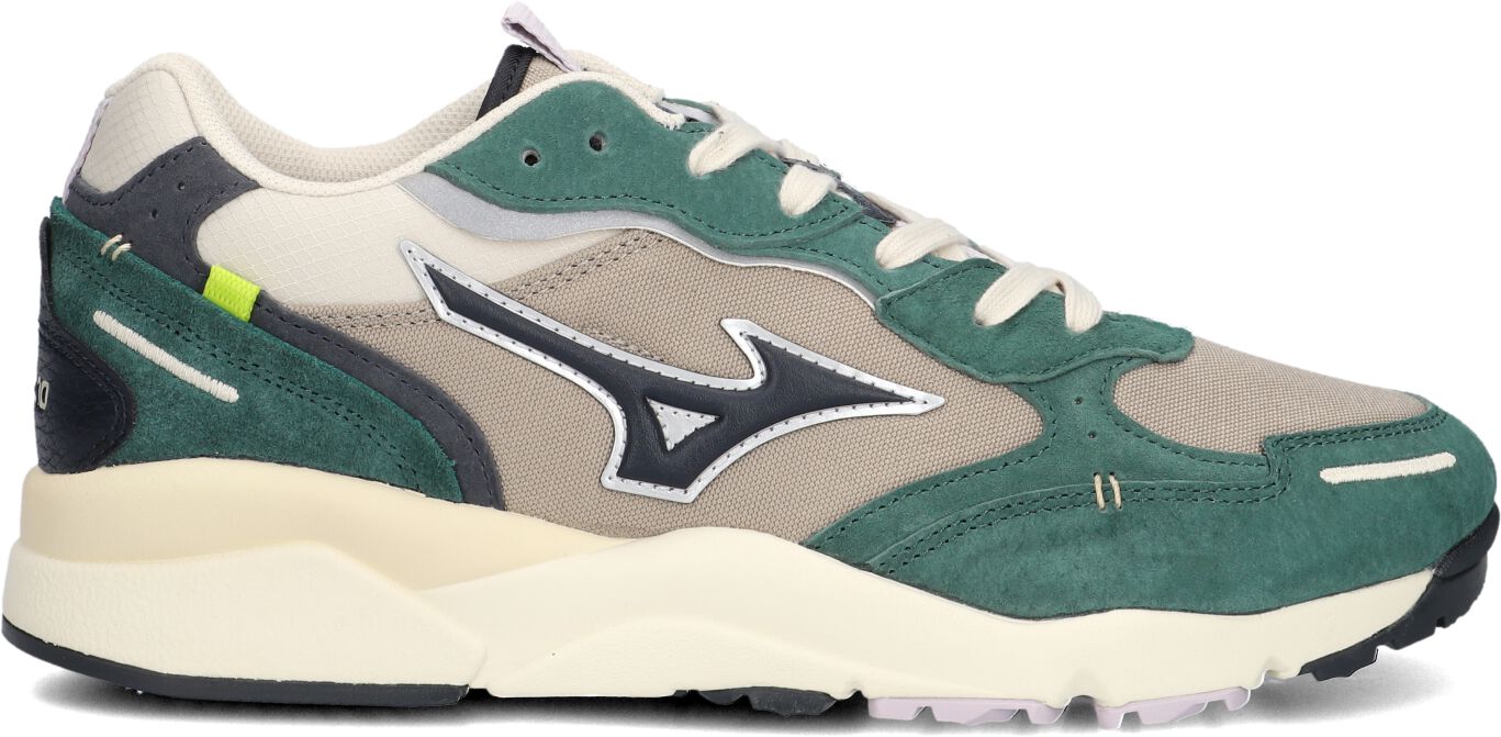 Mizuno Lage Sneakers Heren Sky Medal Beta, Maat: 41, Materiaal: Suède, Kleur: Groen