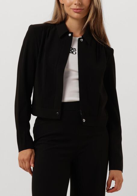 Zwarte DANTE6 Blazer FAMKE CROPPED JACKET - large