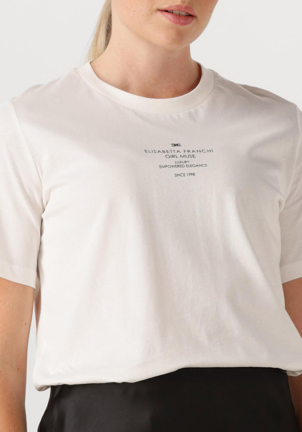 Witte ELISABETTA FRANCHI T-shirt T SHIRT - large