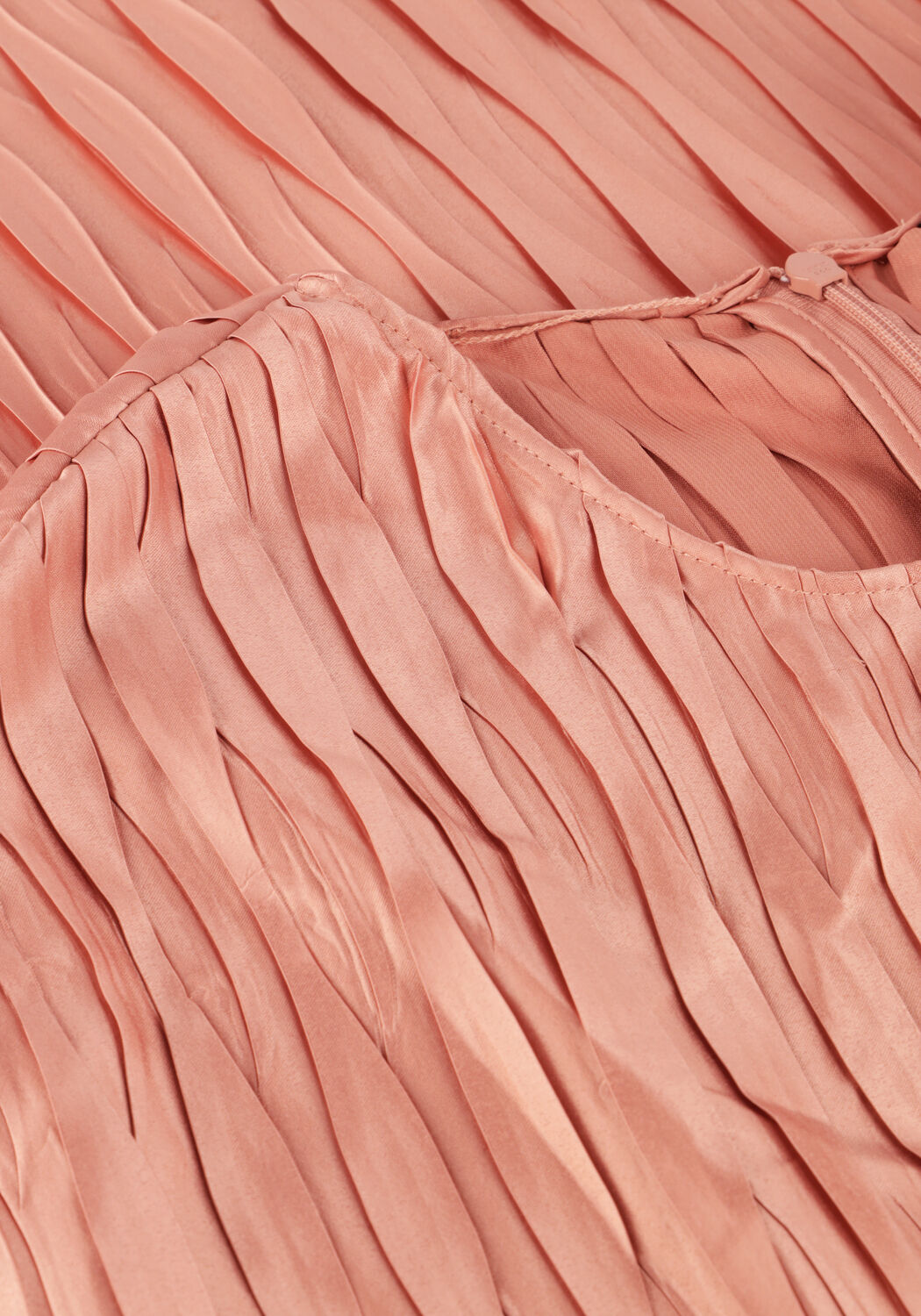 Roze DANTE6 Midi jurk LEXIS PLISSE MAXI DRESS - large