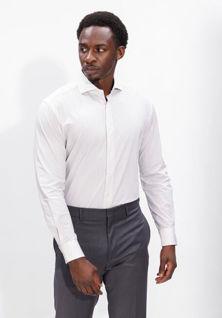 Beige XACUS Overhemden ACTIVE SHIRT 520ML - large