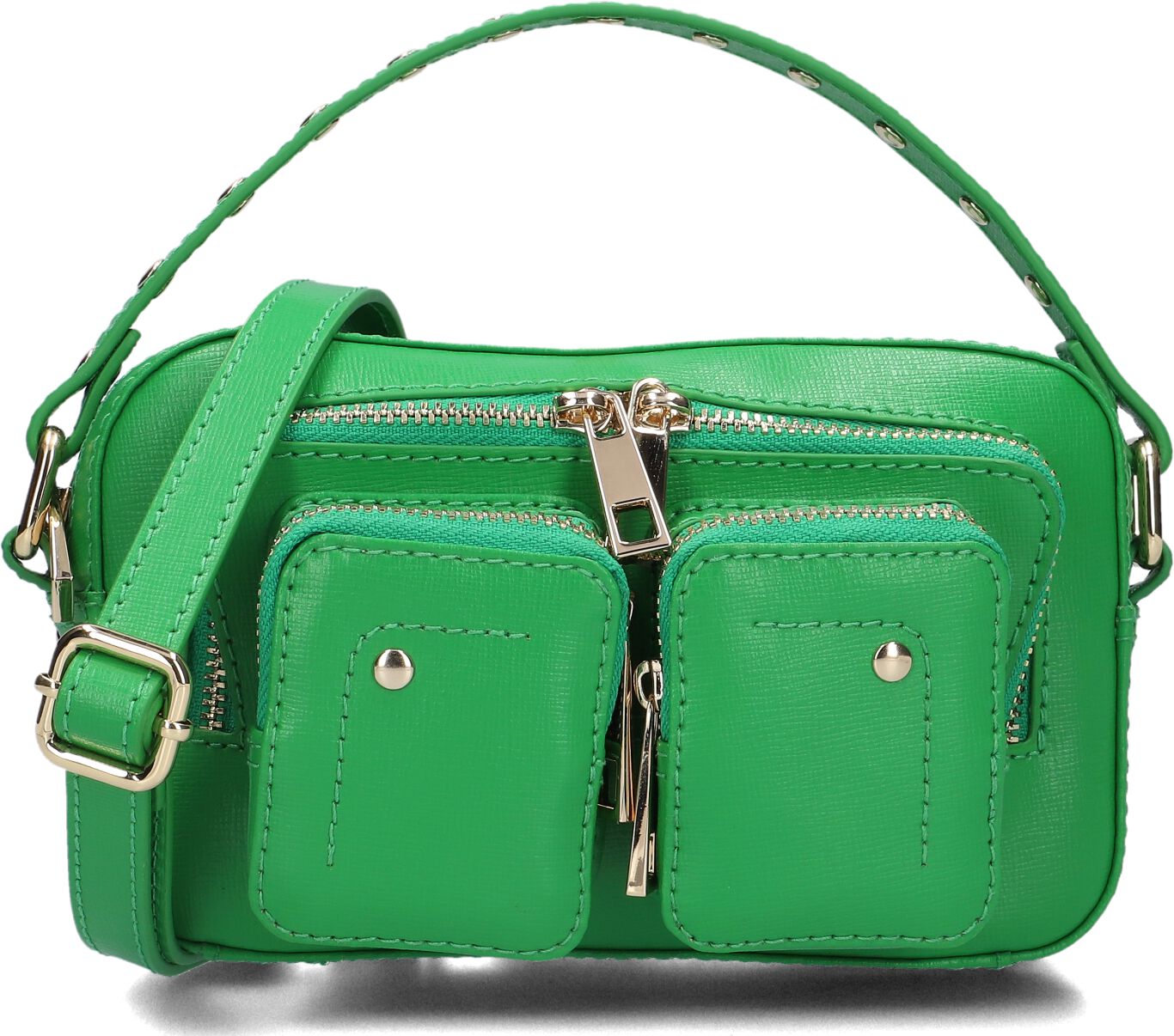 Núnoo Crossbodytas
Dames Helena Florence, Materiaal: Leer, Kleur: Groen afbeelding 1