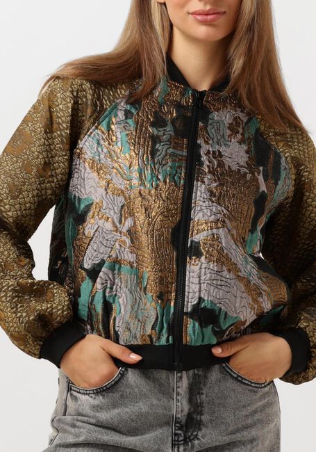 Groene SUMMUM Jack JACKET JACQUARD MIX - large