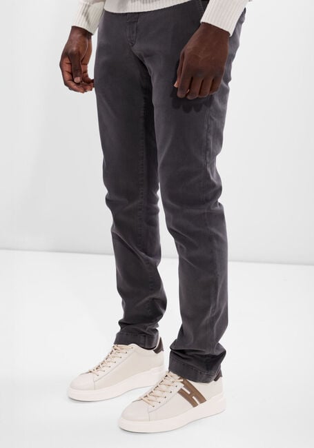 Donkergrijze JACOB COHEN Chino PANTALONE SLIM FIT BOBBY - large
