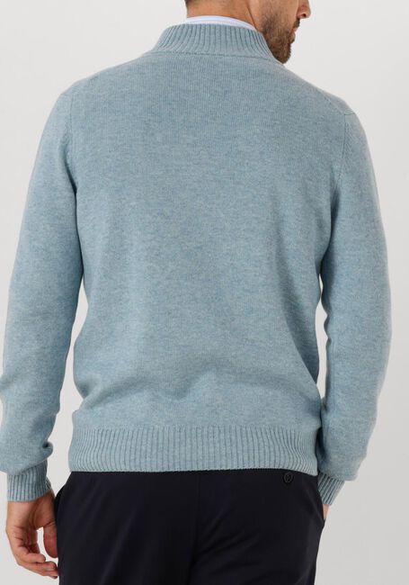 Blauwe GRAN SASSO Trui MOCK ZIP - large