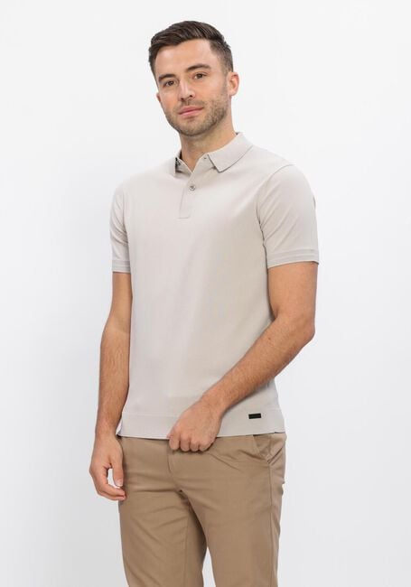 Beige GENTI Polo POLO 2 BUTTON SS 1260 - large