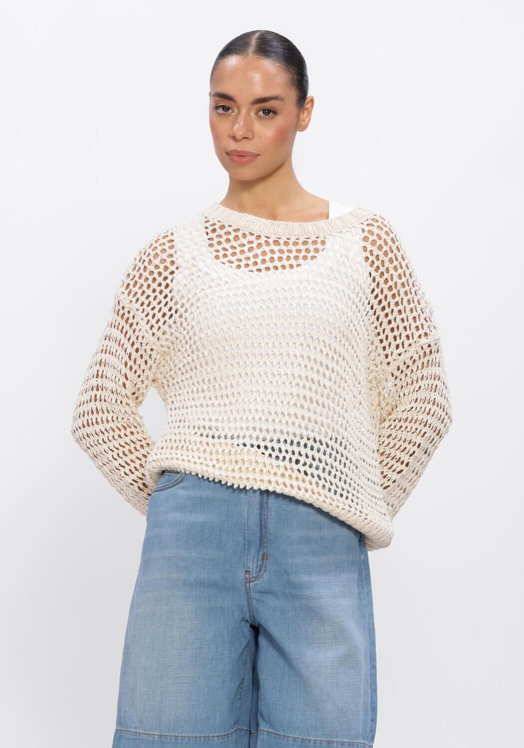 Ecru MAX MARA Truien/vesten SWEATER - large