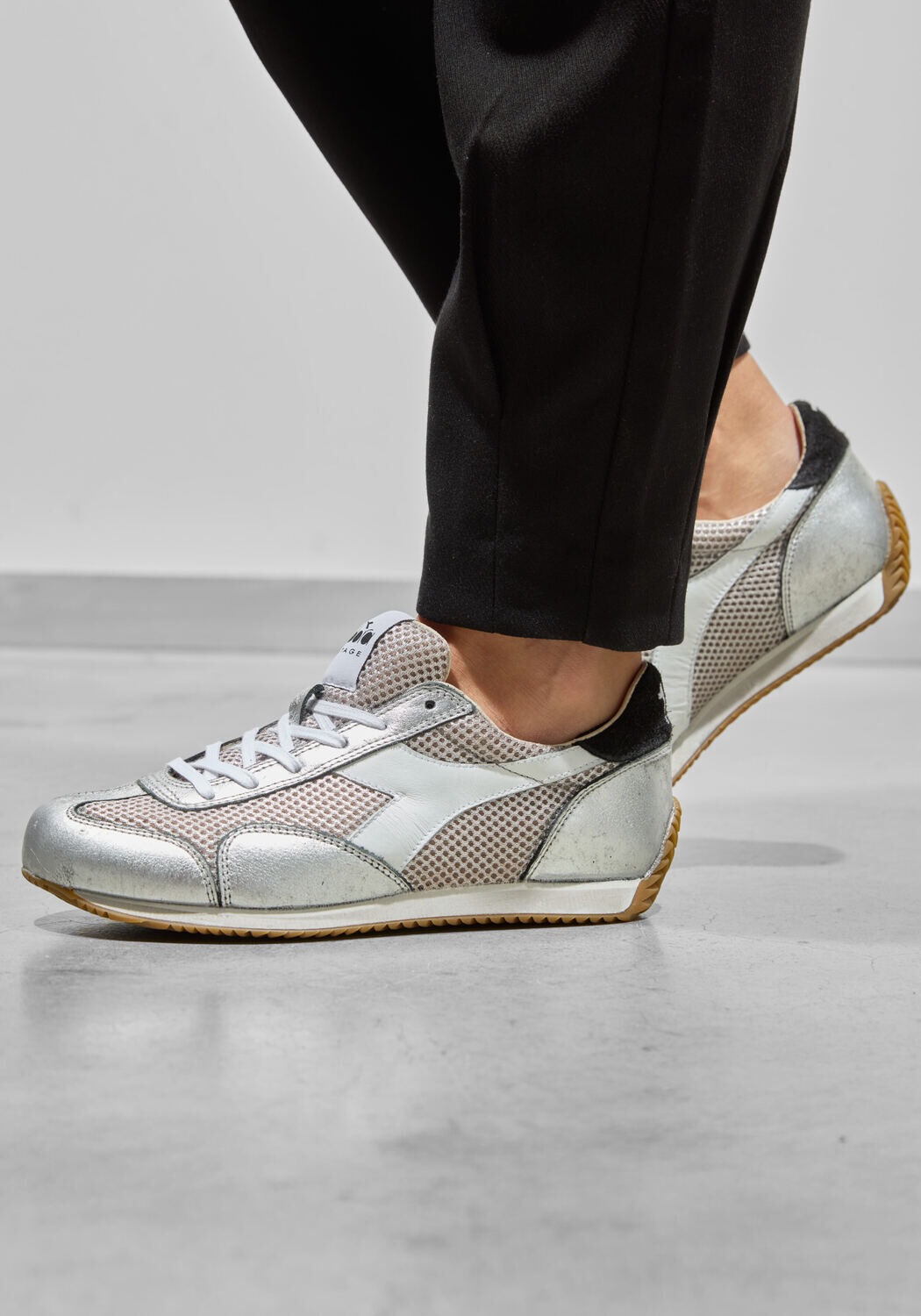 Zilveren DIADORA HERITAGE Lage sneakers EQUIPE URBAN SW - medium