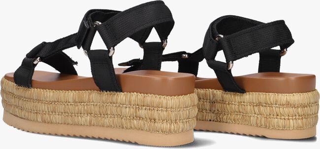 Zwarte BLASZ Platte sandalen CLS14351 Zwarte BLASZ Platte sandalen CLS14351 - large