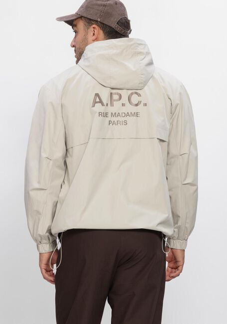 Ecru APC Jack COUPE-VENT IGGY - large