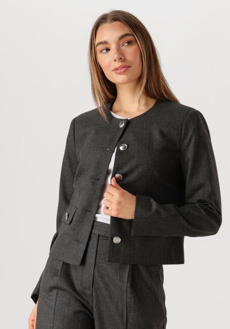 Donkergrijze SECOND FEMALE Blazer WAKE TAILORED JACKET - large