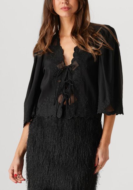 Zwarte COPENHAGEN MUSE Blouses MADELYN BLOUSE - large