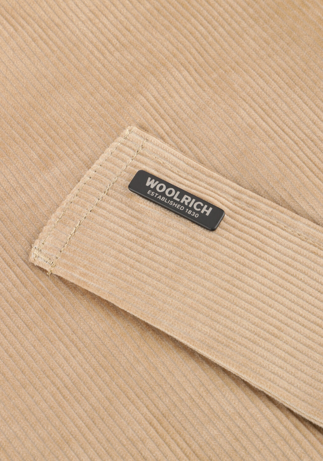 Bruine WOOLRICH Jack CORDUROY 3L JACKET - large