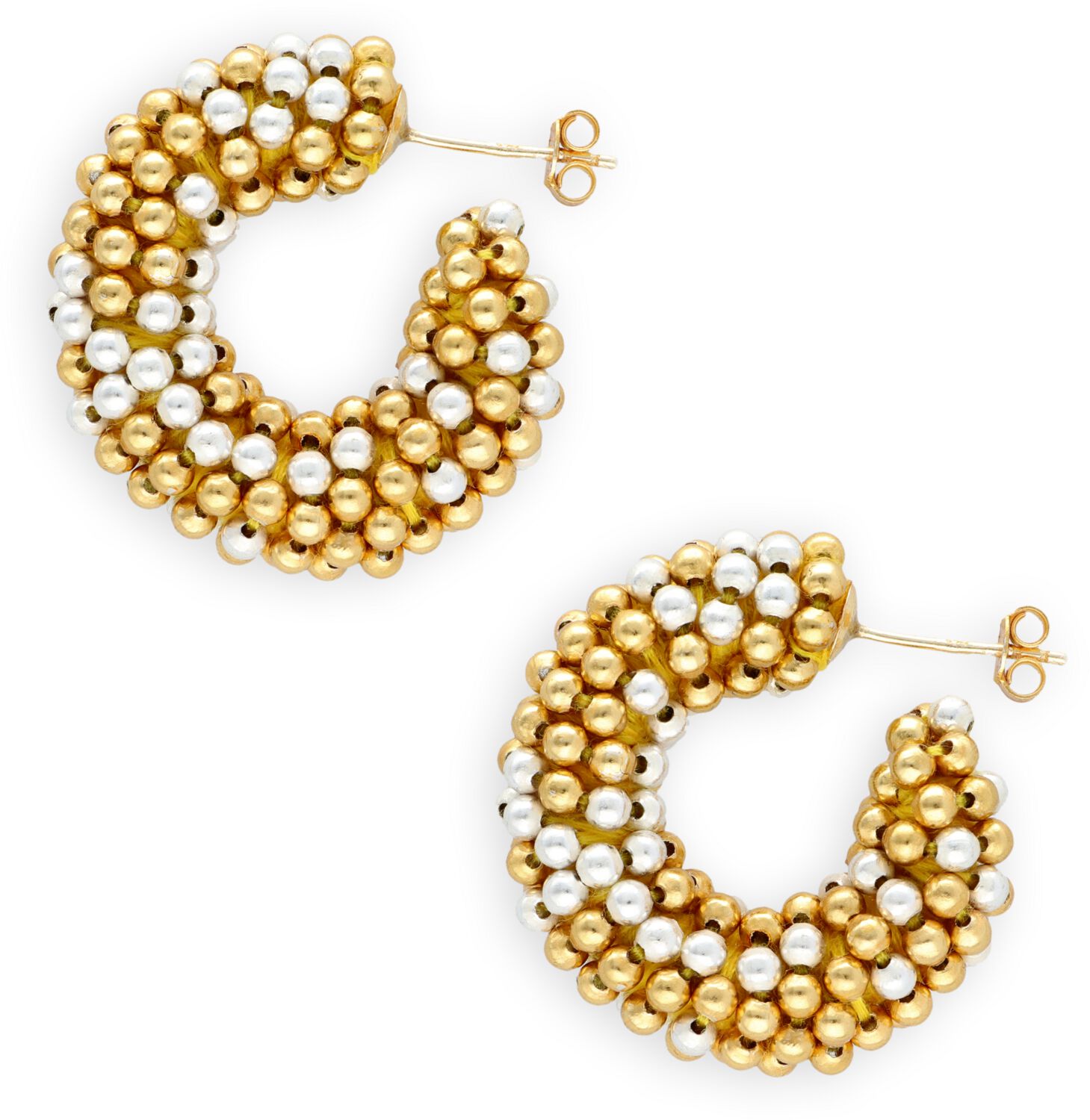 LOTT. gioielli Sieraad
Dames Ce Gb Round Creole S, Kleur: Goudkleurig afbeelding 1