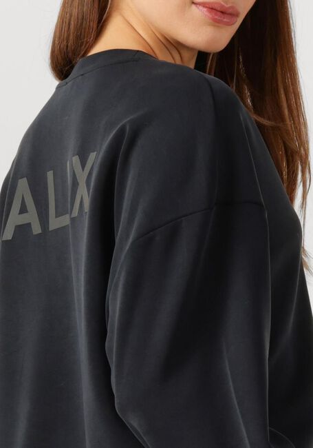 Zwarte ALIX THE LABEL Trui LADIES KNITTED V-NECK SWEATER - large