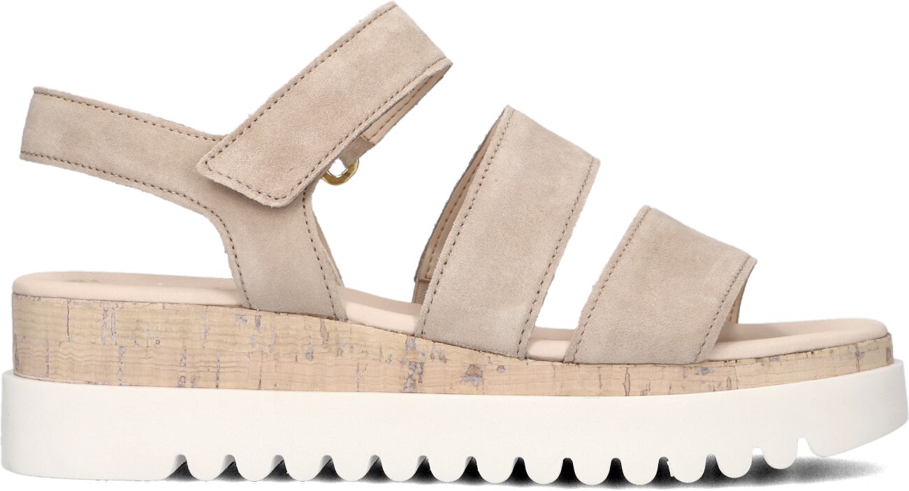 Gabor Sandalen
Dames 660 1, Maat: 37, Materiaal: Suède, Kleur: Beige
