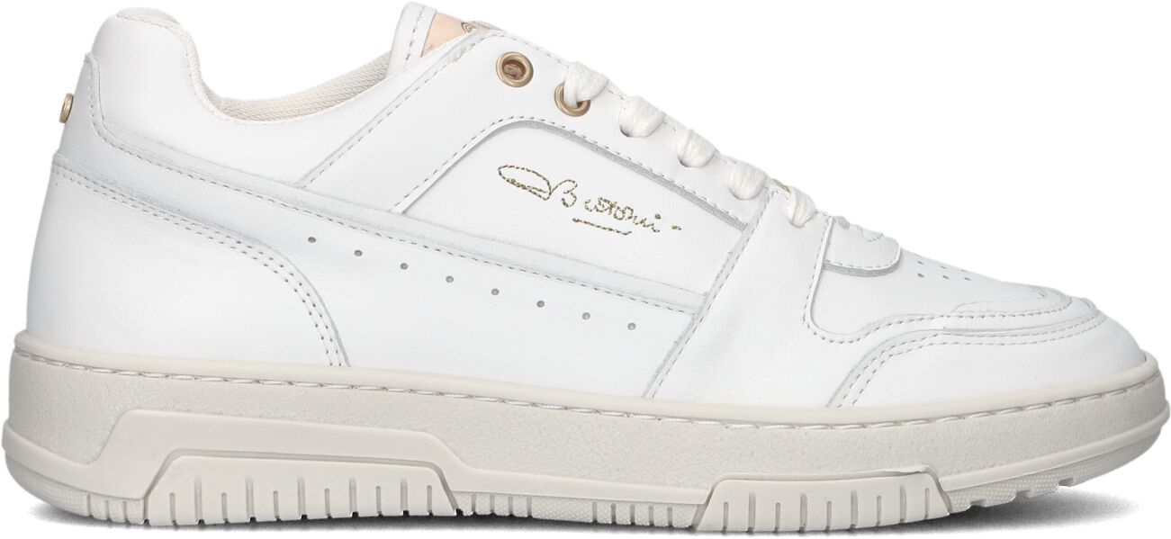 Fred de la Bretoniere Lage Sneakers Dames Yara Mega, Maat: 37, Materiaal: Leer, Kleur: Wit