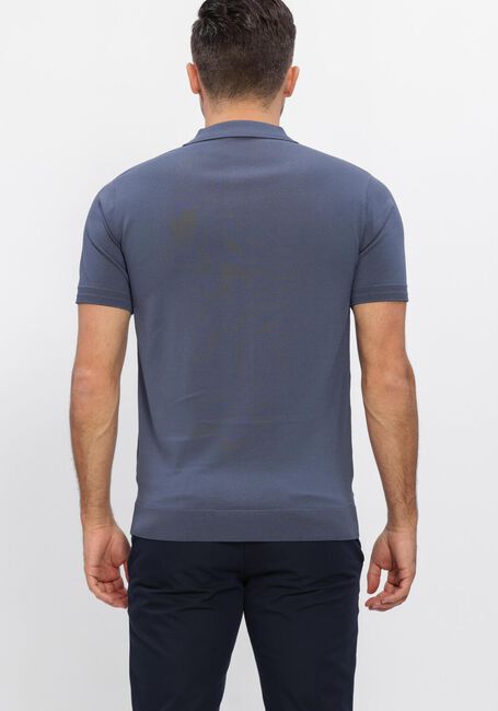 Blauwe GENTI Polo POLO 2 BUTTON SS 1260 - large